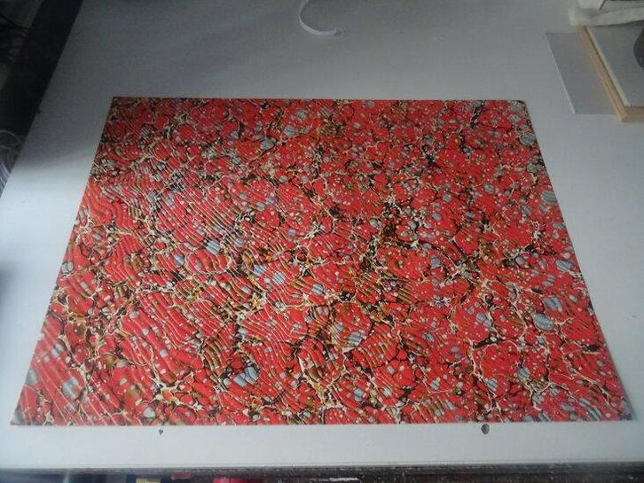 marmer papier kopen gemarmerdpapier bestellen, Diversen, Schrijfwaren, Verzenden