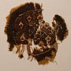 Het oude Egypte, fragment Koptisch textiel - 11 cm