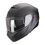 Scorpion EXO-930 EVO Solid - Mat Zwart, Motoren, Kleding | Motorhelmen, Verzenden, Nieuw met kaartje, XL, Systeemhelm