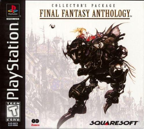 Final Fantasy Anthology-Amerikaans (PlayStation 1) Gebruikt, Spelcomputers en Games, Games | Sony PlayStation 1, Zo goed als nieuw