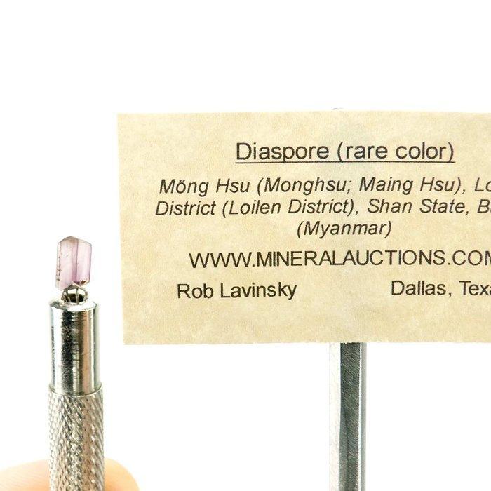 Diaspoor - Möng Hsu, Loilem District, Shan State, Myanmar -, Verzamelen, Mineralen en Fossielen