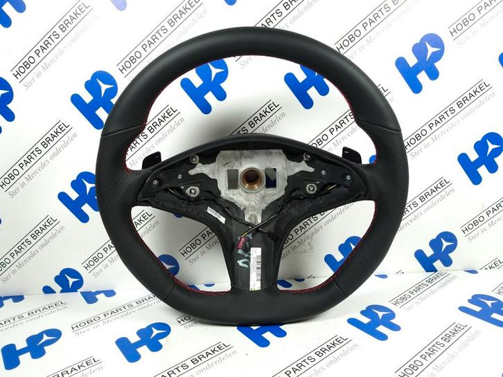 Stuurwiel E-klasse w212 nieuw bekleed Rode stiksels, Auto-onderdelen, Besturing, Nieuw, 12 maanden garantie, Mercedes-Benz, Ophalen of Verzenden