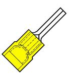 Nylon Geïsoleerde Pin Terminal P13.5 4.0-6.0mm2 - 156660, Verzenden, Nieuw, Overige typen