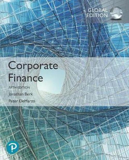 Corporate Finance, Global Edition 9781292304151, Boeken, Studieboeken en Cursussen, Zo goed als nieuw, Verzenden