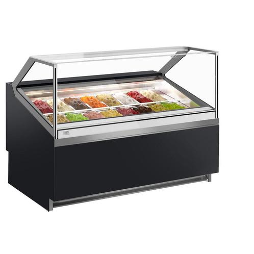 GGM Gastro | Ijstoonbank IVY - 1562mm - Convectie - voor 16x, Zakelijke goederen, Horeca | Meubilair en Inrichting, Nieuw in verpakking