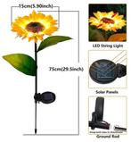Solar Zonnebloem Lamp – Waterdichte LED Tuinverlichting Buit, Verzenden, Nieuw