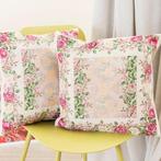 Kussenstel - Rose Chic - Ambachtelijk Made in Italy - Kussen