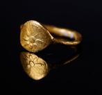 Oud Griekenland, Helenistische massieve gouden ring met een