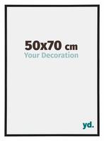 Fotolijst 50x70 cm - Zwart Mat - Kunststof - Antony, Huis en Inrichting, Woonaccessoires | Lijsten, Verzenden, Nieuw