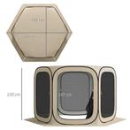 TRUUSK Pop-up Campingtent Met Draagtas - Ruimtetent Met Mesh, Verzenden, Nieuw