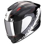 Scorpion EXO-1400 Evo II Air Luma Zwart Wit Integraalhelm, Verzenden, Nieuw met kaartje, Overige merken, XXL