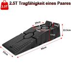 Oprijblokken - Oprijplaten - Set van 2 - Zwart - TRMLBE, Verzenden, Zo goed als nieuw