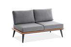 Niehoff Serra 2-zitsbanken inclusief kussens - Zwart, Tuin en Terras, Tuinmeubel-accessoires, Ophalen of Verzenden, Nieuw