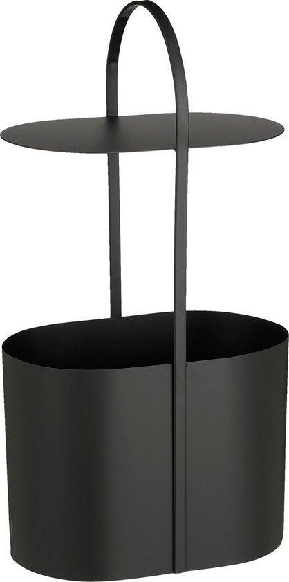 2dekans | Mica Decorations Bijzettafel met Lectuurbak - L35, Huis en Inrichting, Tafels | Salontafels, Zo goed als nieuw, Ophalen of Verzenden