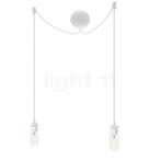 Umage Cannonball Hanglamp 2-lichts, wit - met buis lichtbron, Verzenden, Nieuw