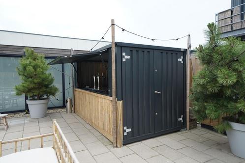 Container met Luifel | Verkoopkraam te koop | LAAGSTE PRIJS, Doe-het-zelf en Verbouw, Containers