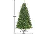 Coast Kunstkerstboom Met Metalen Standaard - Groen - 180cm, Huis en Inrichting, Woonaccessoires | Overige, Verzenden, Nieuw