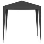 Partytent professioneel 2x2 m antraciet (Goedkope Partytent), Verzenden, Nieuw, 2 meter of meer, Partytent