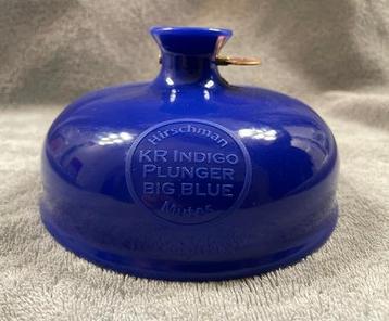 Hirschman KR Indigo Big Blue Trombone Plunger Mute beschikbaar voor biedingen