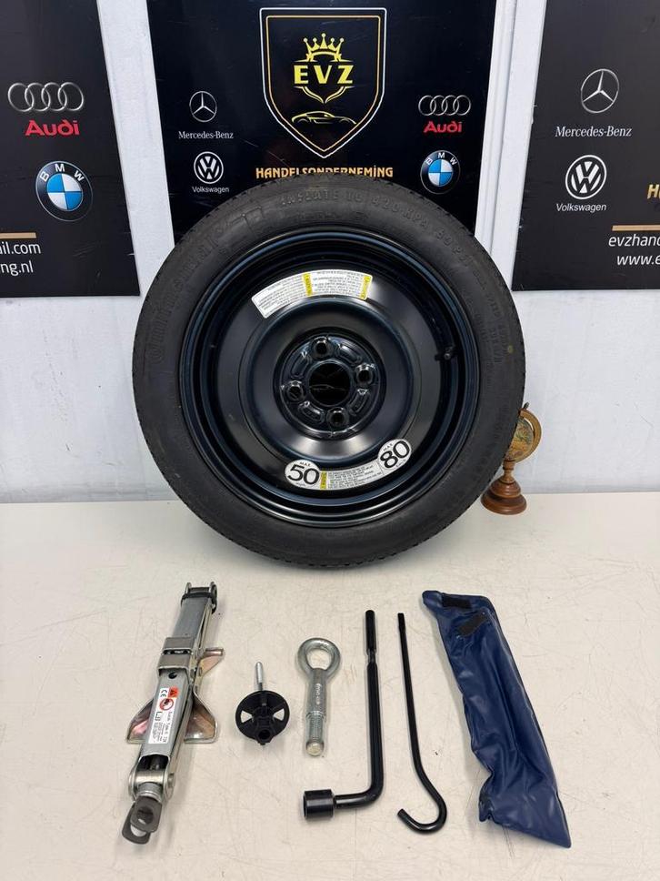 Suzuki Splash bj.2014 Reservewiel thuiskomer+krikset 4x100, Auto-onderdelen, Banden en Velgen, Banden en Velgen, Gebruikt, 15 inch