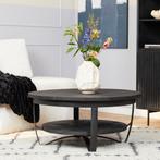 Salontafel Paras Black | 90 cm, Huis en Inrichting, Tafels | Salontafels, Ophalen of Verzenden, Nieuw