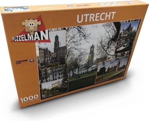 Utrecht Collage -1000 stukjes, Hobby en Vrije tijd, Denksport en Puzzels, Verzenden