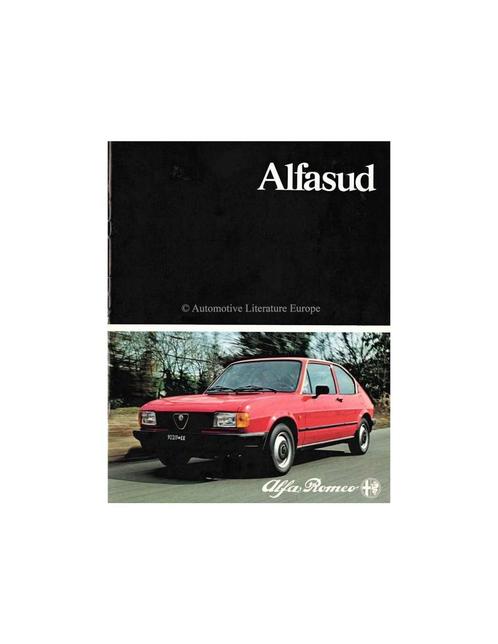 1981 ALFA ROMEO ALFASUD BROCHURE NEDERLANDS, Boeken, Auto's | Folders en Tijdschriften, Alfa Romeo