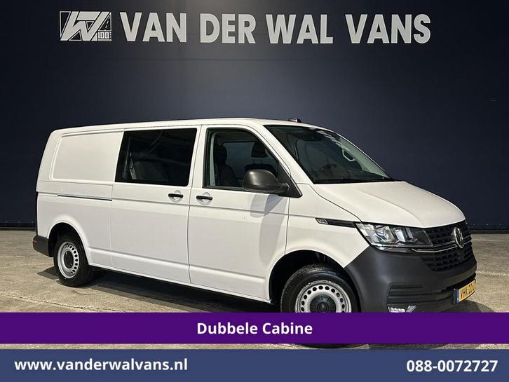 Volkswagen Transporter | 2.0 TDI L2H1 Dubbele Cabine Euro6, Auto's, Bestelauto's, Dealer onderhouden, Te koop, Handgeschakeld