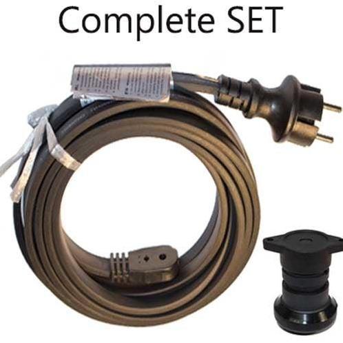 Doe het zelf Set - 10 meter Zwart, Tuin en Terras, Buitenverlichting, Nieuw, Verzenden