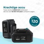 Aquila Krachtige mini kettingzaag 48V met 2 accus en koffer, Verzenden, Nieuw, Overige soorten, Aquila