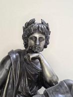 Beeld, Klassieke figuur, schrijver of filosoof - 34.5 cm -