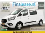 Ford Transit Custom 300 2.0 TDCI L2H1 Trend DC Trekh €325pm, Auto's, Bestelauto's, Wit, Nieuw, Ford, Lease