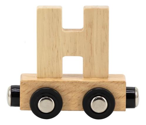 Tryco Houten Naturel Lettertrein - Letter H TR-353055, Kinderen en Baby's, Kinderkamer | Inrichting en Decoratie, Nieuw, Verzenden