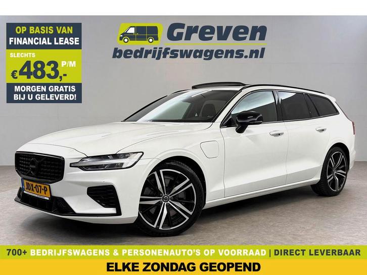 Volvo V60 2.0 T8 Twin Engine AWD 392PK R-Design | Pano |, Auto's, Volvo, Te koop, Automaat, Financial lease, Hybride Elektrisch/Benzine