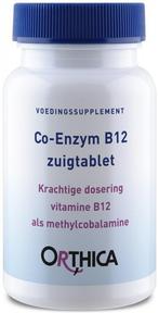 ORTHICA VOEDINGSSUPPLEMENT CO-ENZYM B12 ZUIGTABLETTEN POT .., Diversen, Verzenden, Nieuw