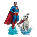 Superman (2025) Premium Format Statues Superman 61 cm & Kryp, Verzamelen, Ophalen of Verzenden, Nieuw