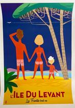 Monsieur Z - Affiche de Tourisme LIle du Levant - La