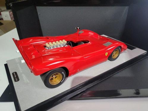Tecnomodel 1:18 - Model raceauto - Ferrari 612P CanAm 1969, Hobby en Vrije tijd, Modelauto's | 1:5 tot 1:12