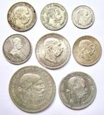 Oostenrijk. Franz Joseph. Type collection of 8 various coins