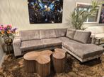 Hoekbank Brandon – Nu €999,- voor de feestdagen!, Huis en Inrichting, Banken | Complete zithoeken, Verzenden, Nieuw, Hout, Modern, hotelchique, trendy