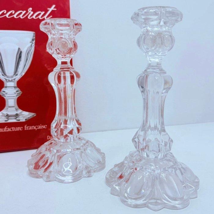 Baccarat - Taperstick (kleine blaker met een dunne pijp), Antiek en Kunst, Antiek | Glas en Kristal