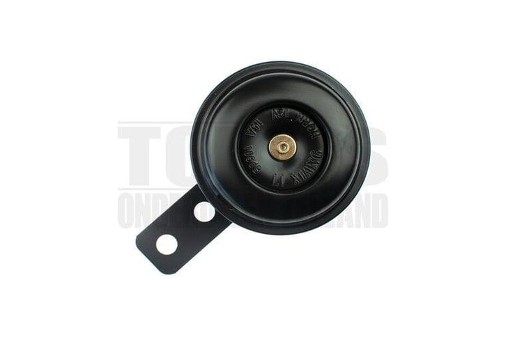 Claxon 12V DC Gelijkspanning 70mm rond zwart, Fietsen en Brommers, Brommeronderdelen | Algemeen, Nieuw, Ophalen of Verzenden