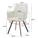 Louise Beige-13766, Huis en Inrichting, Stoelen, Ophalen of Verzenden, Nieuw