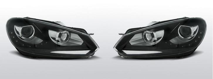 Koplampen Devil Eyes Real DRL | Volkswagen Golf 6 2008-2012, Auto-onderdelen, Verlichting, Nieuw, Volkswagen, Verzenden