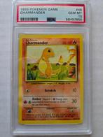 WOTC Pokémon - 1 Graded card - Charmander - PSA 10, Hobby en Vrije tijd, Verzamelkaartspellen | Pokémon, Nieuw