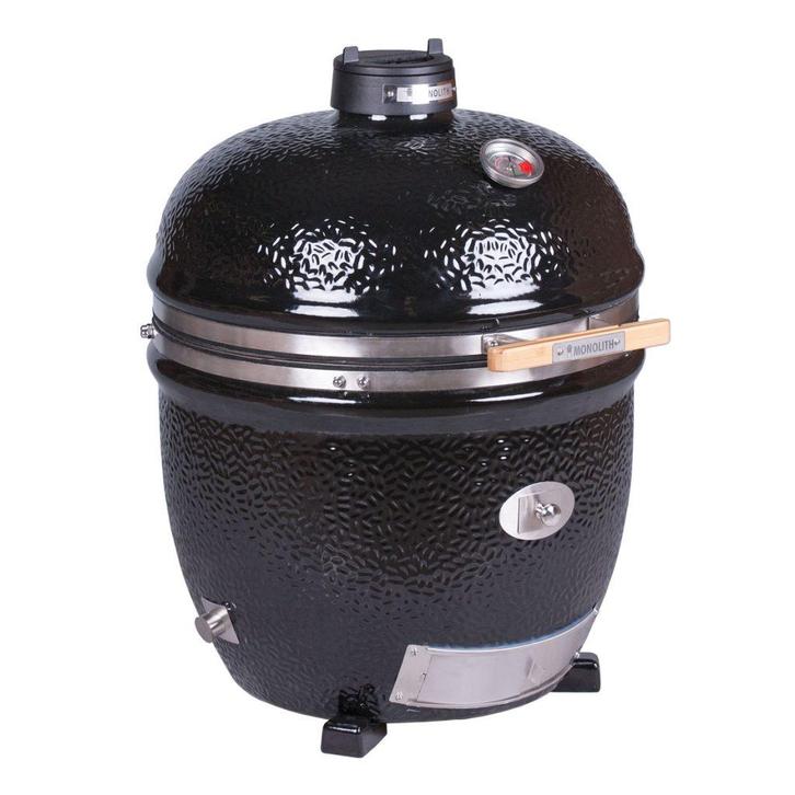Monolith LeChef zwart, Tuin en Terras, Houtskoolbarbecues, Verzenden