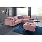 sit&more Hoekbank Percy L-vorm 12 cm poothoogte,, Verzenden, Nieuw