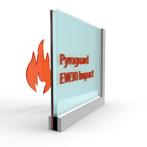 Dubbel glas Pyroguard satijn EW30 Impact (stalen constructie, Doe-het-zelf en Verbouw, Glas en Ramen, Ophalen of Verzenden, Nieuw