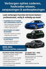 BMW & MINI Verborgen Opties Coderen | Foutcodes Uitlezen | A, Nieuw