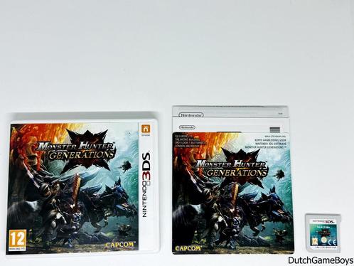 Nintendo 3DS - Monster Hunter - Generations - HOL, Spelcomputers en Games, Games | Nintendo 2DS en 3DS, Gebruikt, Verzenden